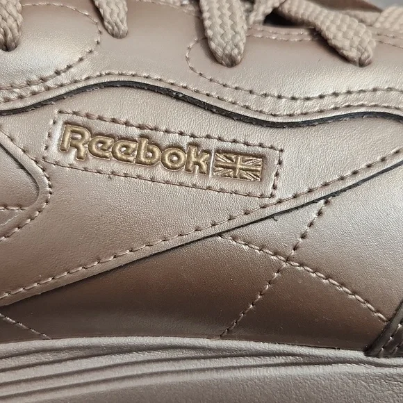 Reebok Classic X Cardi B Leather Rose Gold Sneakers (W Size 8)
